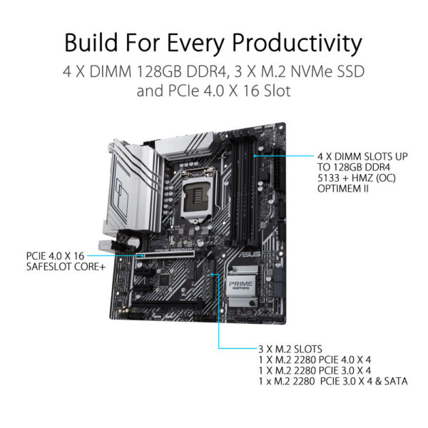 ASUS Prime Z590M PLUS 2