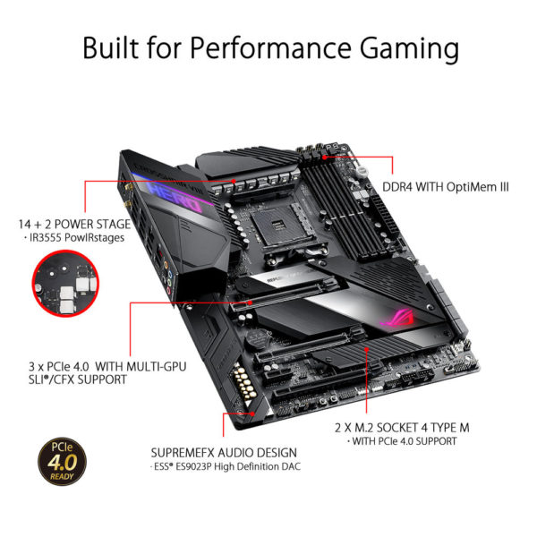 ASUS ROG Crosshair VIII Hero WI FI 1