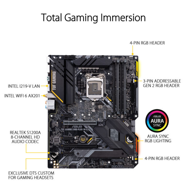 ASUS TUF Gaming Z490 Plus WI FI 1