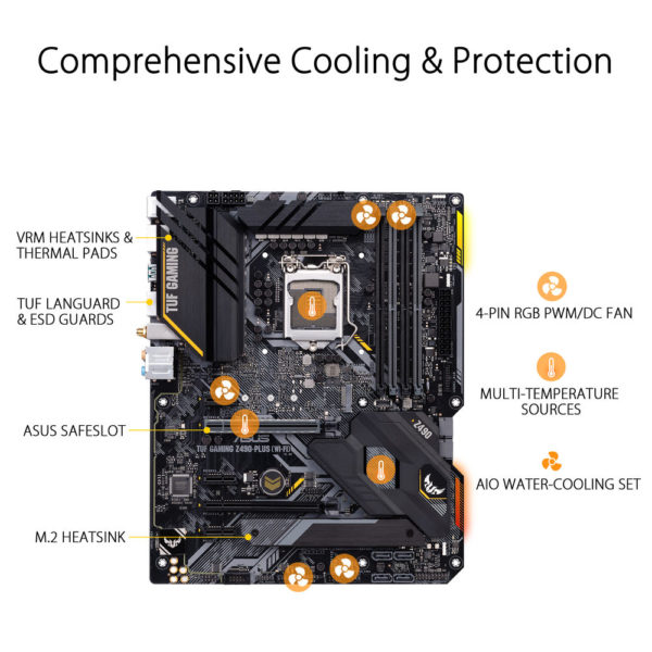 ASUS TUF Gaming Z490 Plus WI FI 3