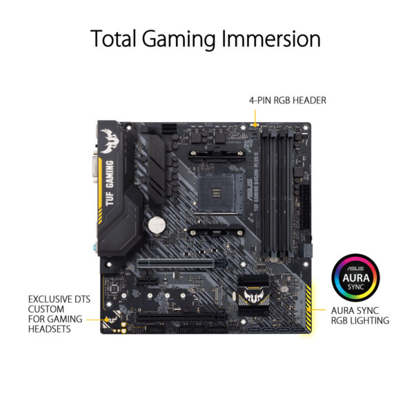 Asus Tuf Gaming B450M Plus II Motherboard 1