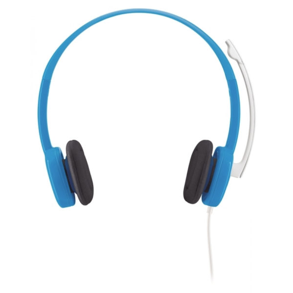 Logitech H150 Stereo Headset with Noise-Cancelling Mic – (Sky-Blue) - Image 3