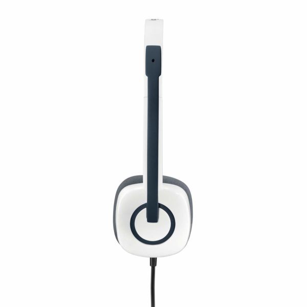 Logitech H150 Stereo Headset with Noise-Cancelling Mic - (White) - Image 4