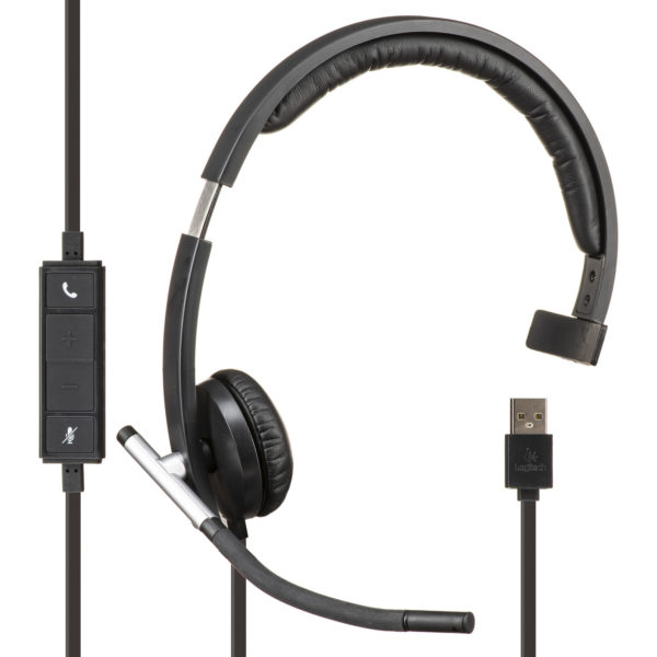 Logitech H650e Business Headset with Noise Cancelling Mic