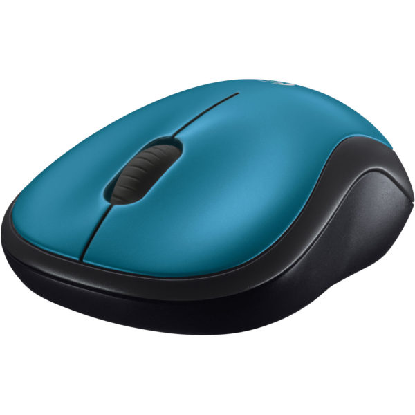 Logitech M185 Wireless Mouse (Blue/Black) - Image 3