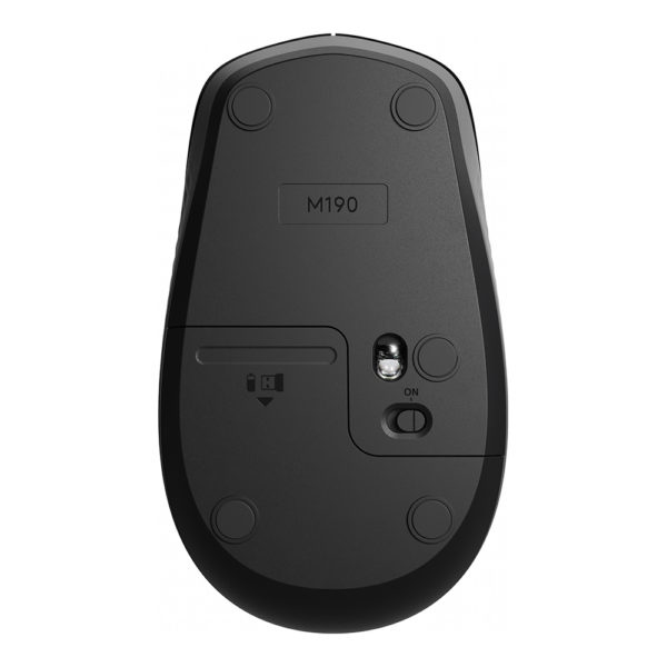 Logitech M190 Full Size Wireless Mouse - (Charcoal) - Image 6