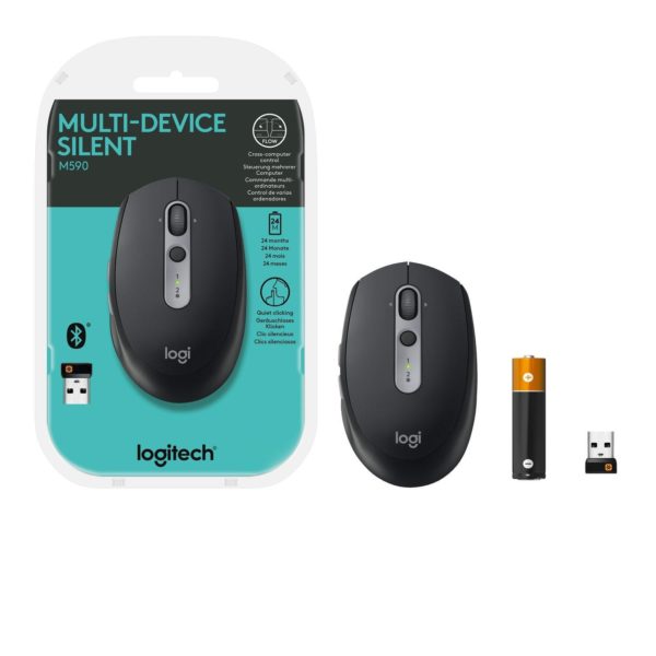 Logitech M590 Multi-Device Silent Wireless Mouse - Image 4