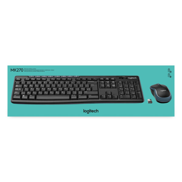 Logitech MK270 Reliable Wireless Keyboard and Mouse Combo - Image 5