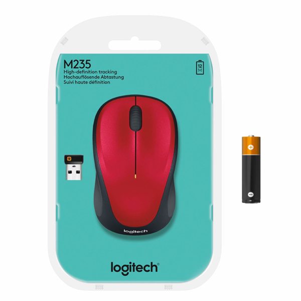 logitech m235 red 5