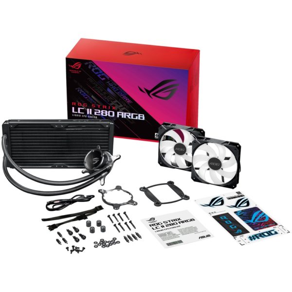 ASUS ROG Strix LC II 280 ARGB All-in-one AIO Liquid Cooler - Image 6