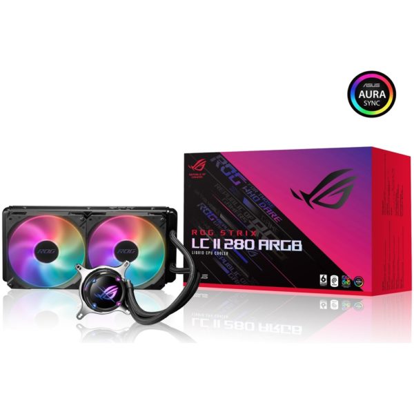 ASUS ROG Strix LC II 280 ARGB All-in-one AIO Liquid Cooler