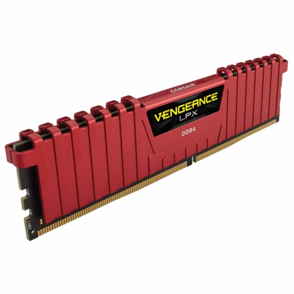 Corsair VENGEANCE® LPX 8GB (1 x 8GB) DDR4 DRAM 2666MHz C16 Memory Kit - Red