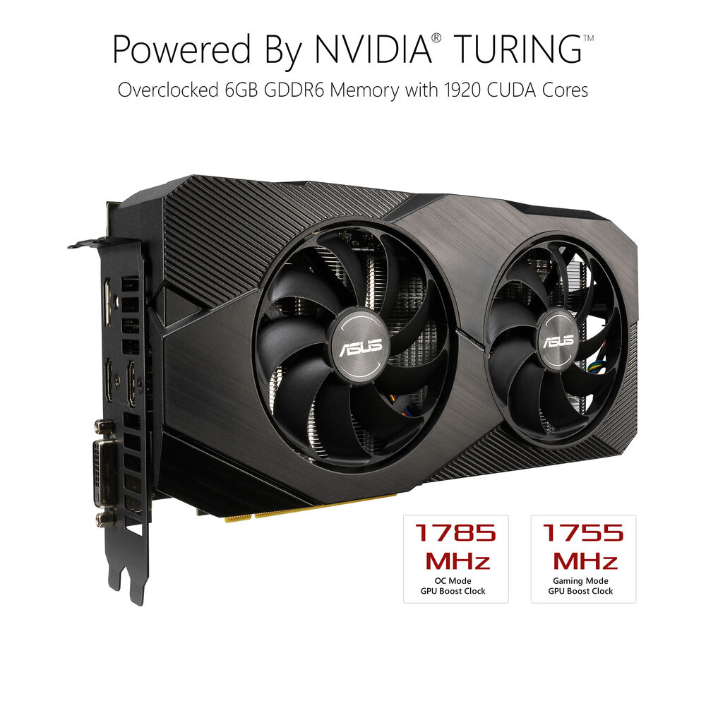 ASUS Dual GeForce RTX 2060 EVO OC Edition Graphics Card - IT Products