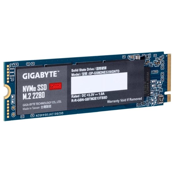 GIGABYTE NVMe SSD 256GB 0