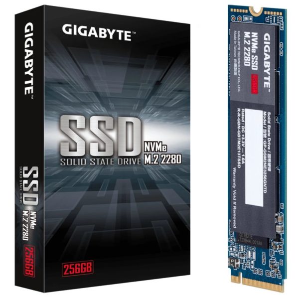 GIGABYTE NVMe 256GB M.2 2280 PCI-Express SSD