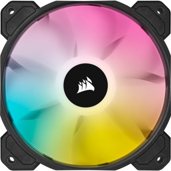 Corsair iCUE SP140 RGB ELITE Performance 140mm PWM Fan — Dual Fan Kit with Lighting Node CORE - Image 3