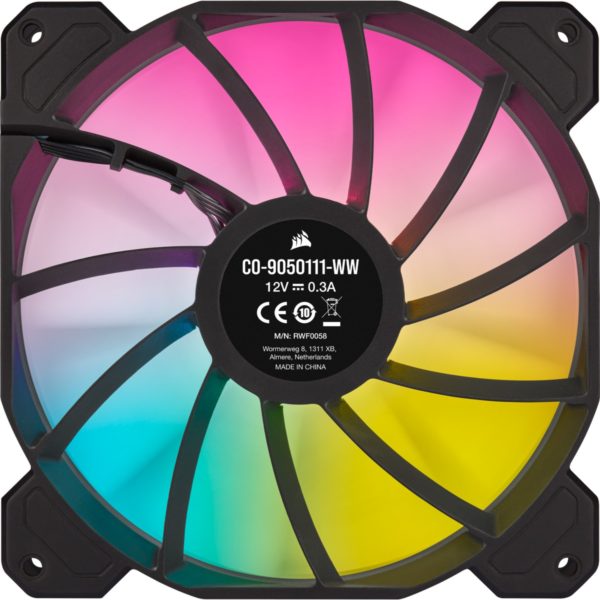 Corsair iCUE SP140 RGB ELITE Performance 140mm PWM Fan — Dual Fan Kit with Lighting Node CORE - Image 5