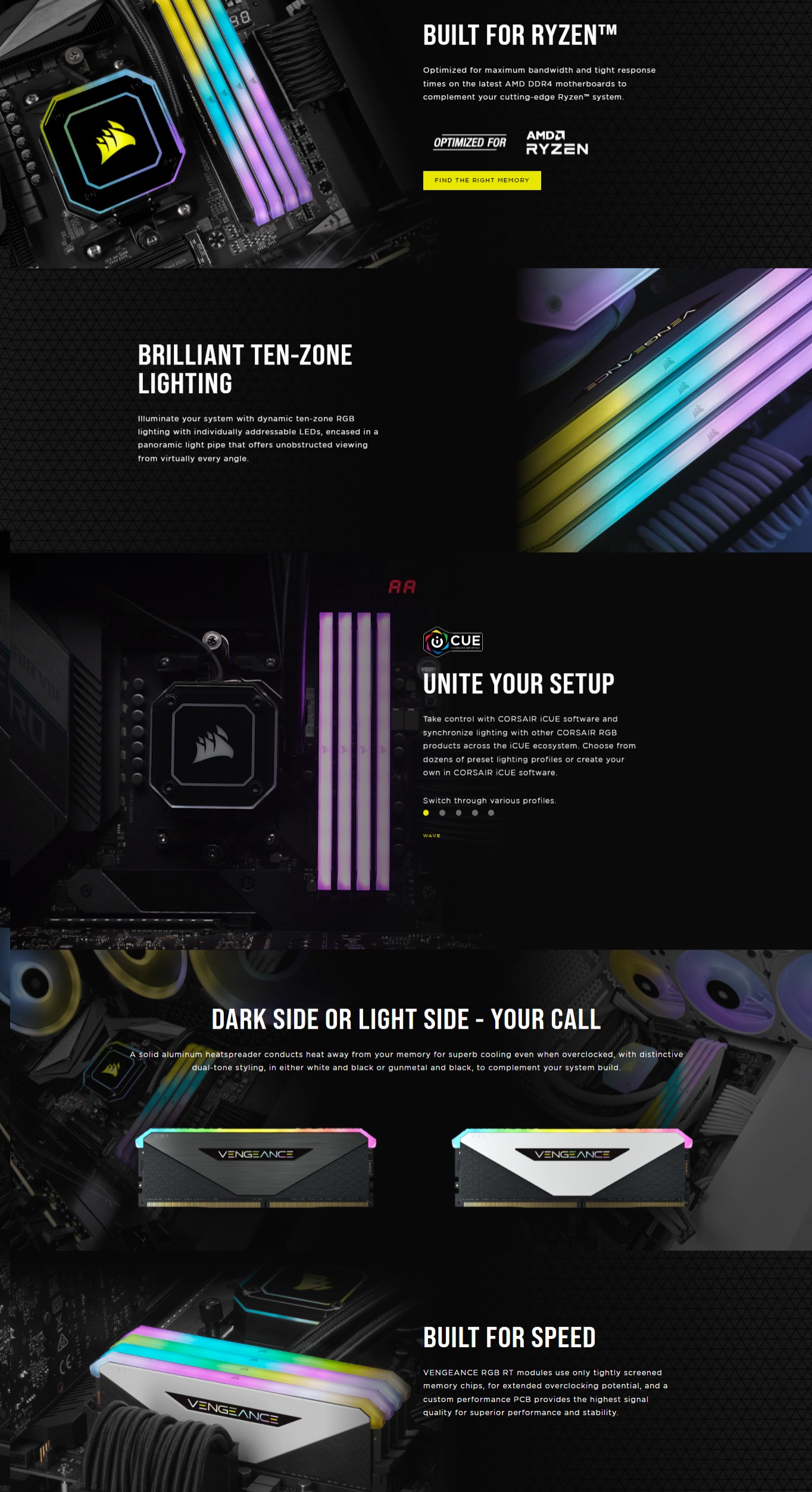 Corsair VENGEANCE® RGB RT 3