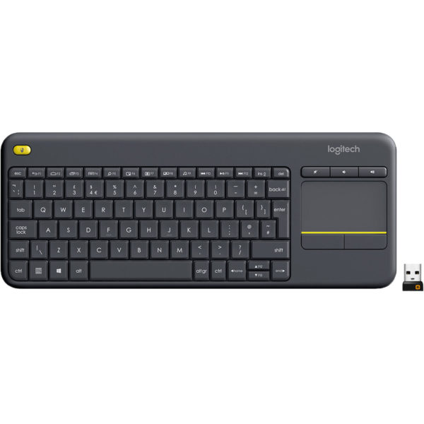 Logitech K400 Plus Wireless Touch Keyboard