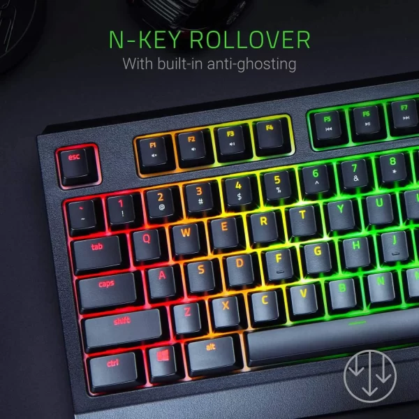 Razer BlackWidow Mechanical Gaming Keyboard: Green Mechanical Switches - Tactile & Clicky - Image 4