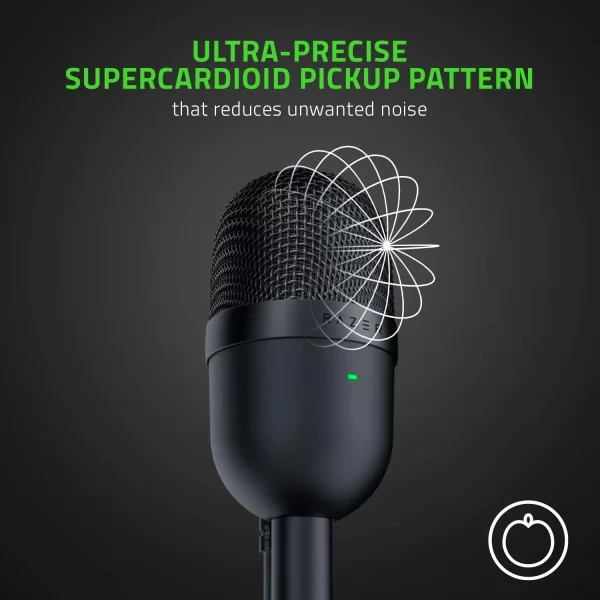 Razer Seiren Mini Ultra-compact Streaming Microphone  - Black - Image 5