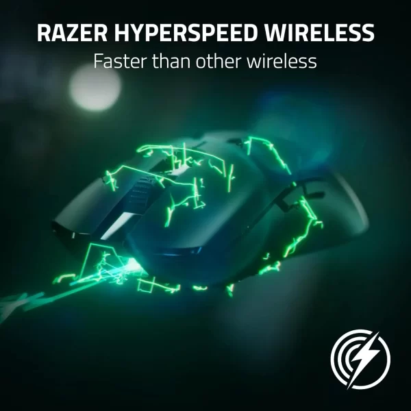 Razer Viper V2 Pro Ultra-lightweight, Ultra-fast Wireless Esports Mouse - Black - Image 11