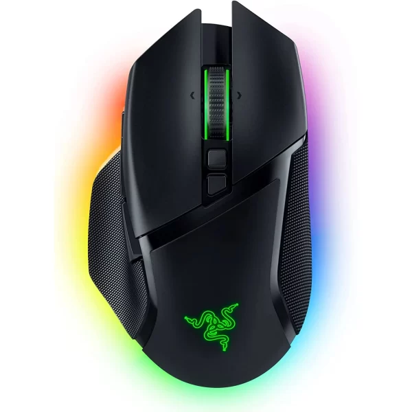 Razer Basilisk V3 Pro Customizable Wireless Gaming Mouse with Razer HyperScroll Tilt Wheel - Black