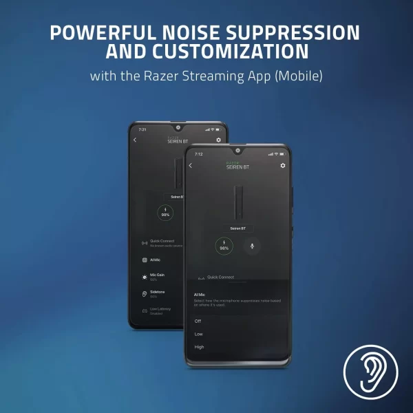 Razer Seiren BT Bluetooth Microphone for Mobile Streaming - Image 9