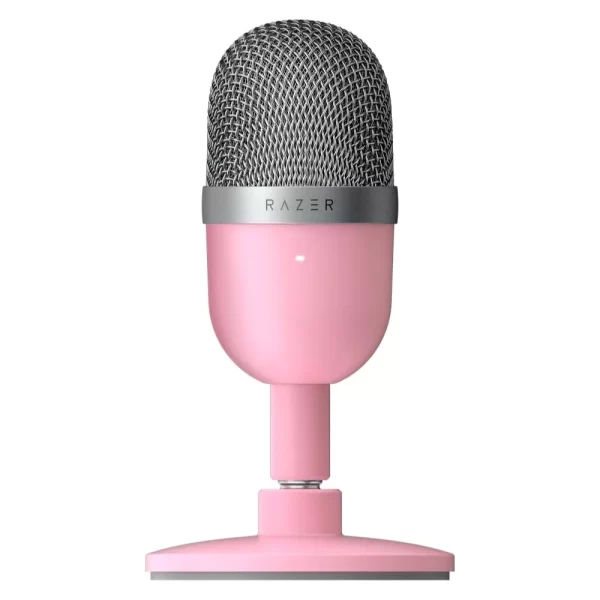 Razer Seiren Mini Ultra-compact Streaming Microphone  - Quartz Pink