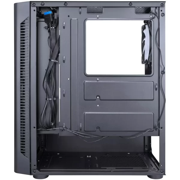 Boost Lion with 4 RGB Fan ATX Gaming Case - Black - Image 4