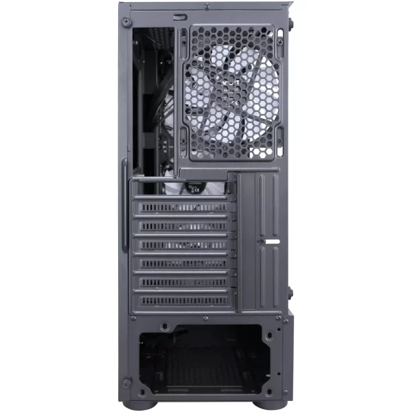 Boost Lion with 4 RGB Fan ATX Gaming Case - Black - Image 5