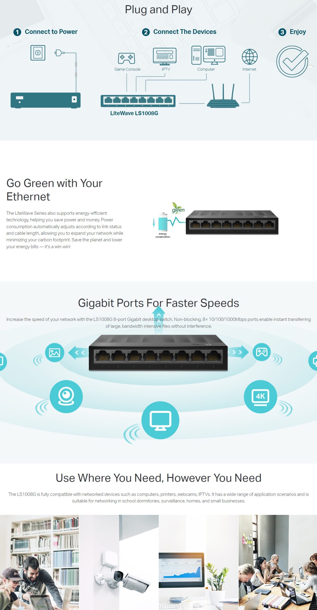 TP Link LS1008G 4 scaled