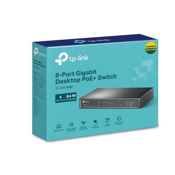 TP Link TL SG1008P 6