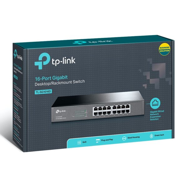 TP Link TL SG1016D 2